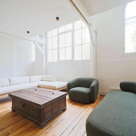 Daire Sublime Loft A St Germain Paris